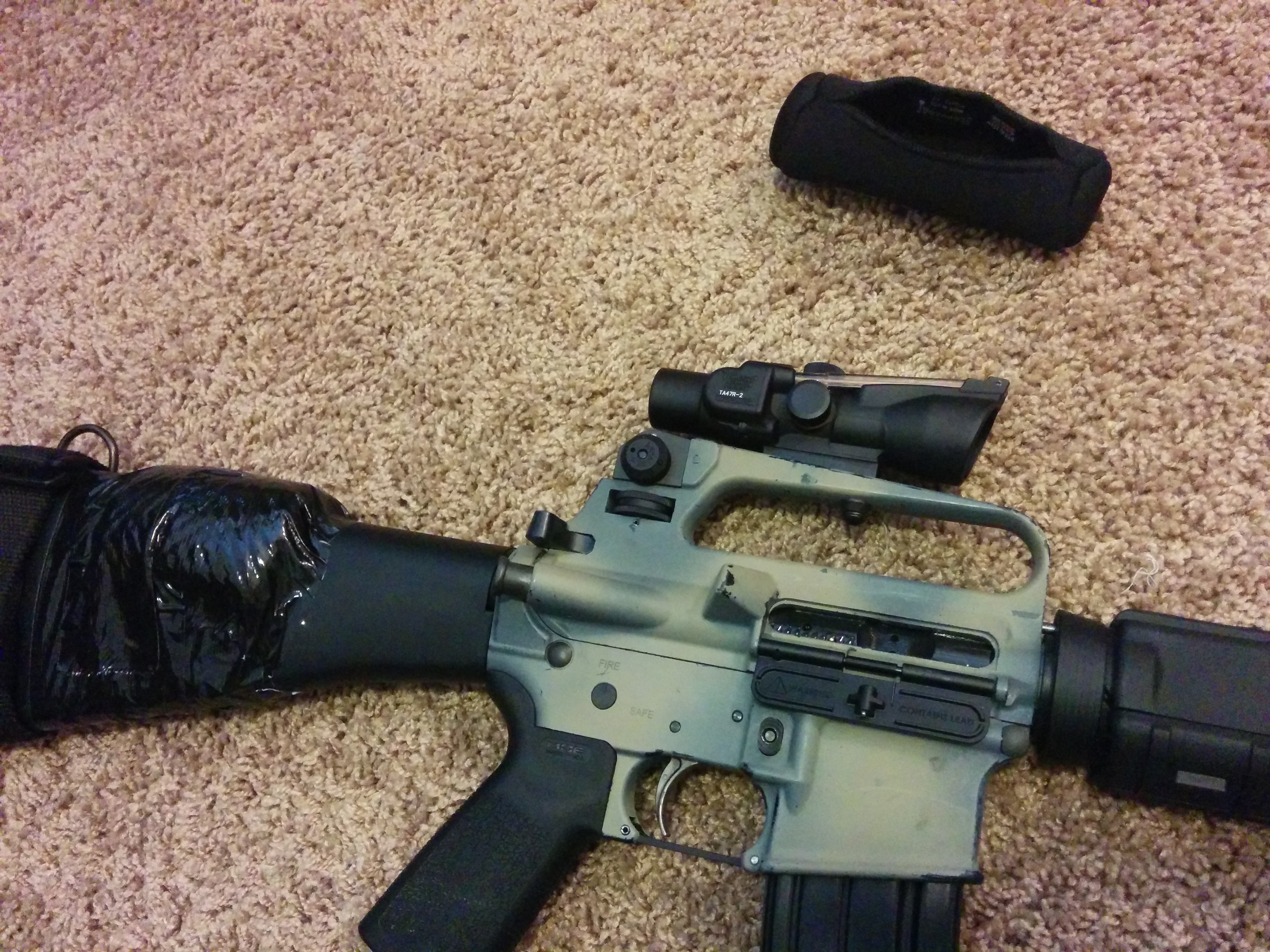The Carry Handle and the TA47 ACOG - Page 1 - AR15.COM.