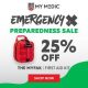 My Medic 25% Off For Emergency Preparedness Month